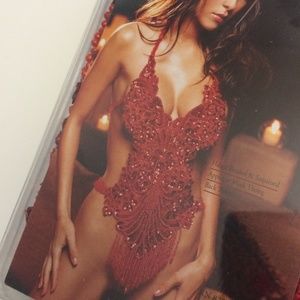 NIB: VINTAGE Leg Avenue Embellished Teddy